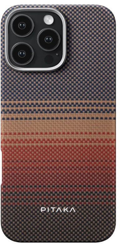 Чохол-накладка Pitaka Tactile Woven Case Sunset for iPhone 16 Pro